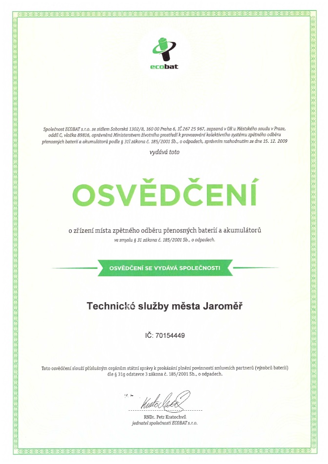 Osvedceni Ecobat