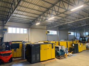 Použité kompresory/půjčovna