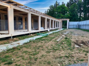 Novostavba A pavilonu Ajurvédské medicíny v Resortu Svatá Kateřina u Počátek