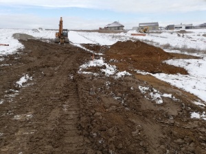 Akce: Výstavba komunikace a inženýrských sítí v Lukách nad Jihlavou