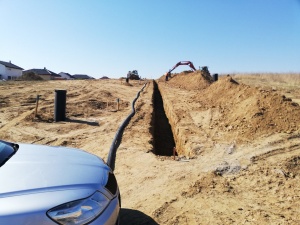 Akce: Výstavba komunikace a inženýrských sítí v Lukách nad Jihlavou